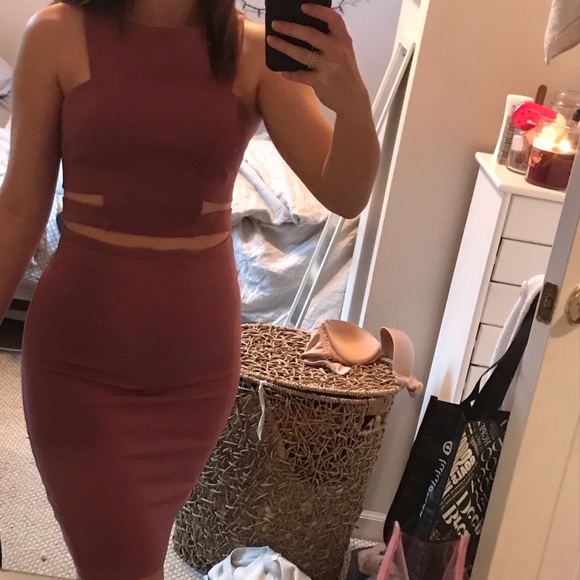 NWOT Two piece dusty rose skirt and top set 🌹 - Picture 6 of 7